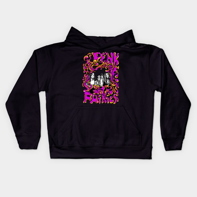 Pink Fairies Kids Hoodie by KubikoBakhar